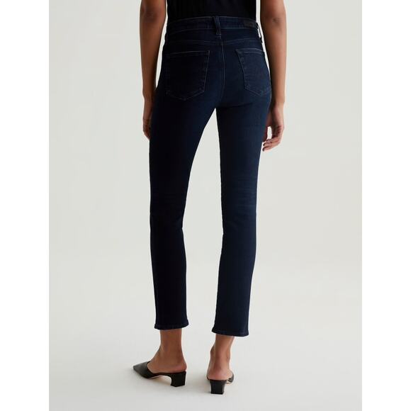 AG Adriano Goldschmied Womens Mari Mid-Rise Slim Straight Leg Jean Size 31 - Picture 3 of 16